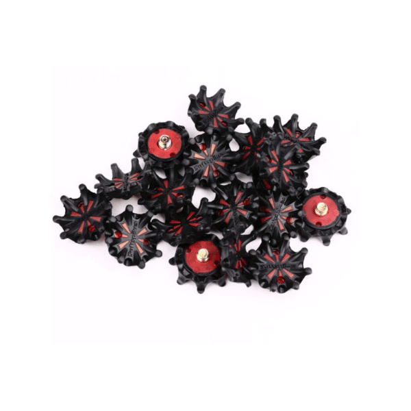 Golf Shoe Spikes Red