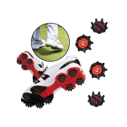 Golf Shoe Spikes Red